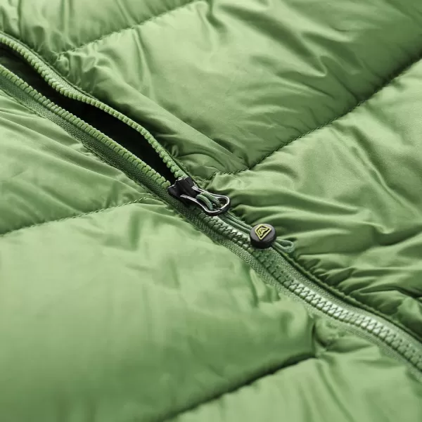  Moška zimska pernata jakna ALPINE PRO ROGIT MJCD621 ZELENO 