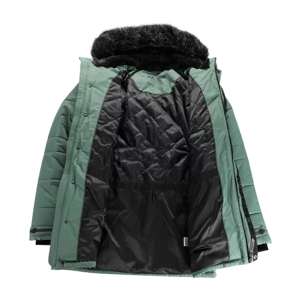  Jakna ALPINE PRO WERD MJCD681 ZELENO 