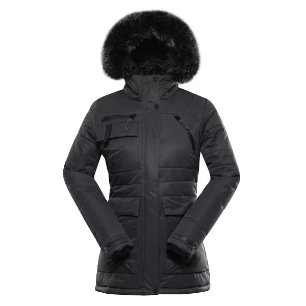  Ženska jakna ALPINE PRO WERDA LJCD644 TEMNO SIVA 