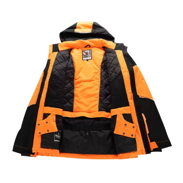  Moška smučarska jakna ALPINE PRO DEAR MJCD695 NEON 