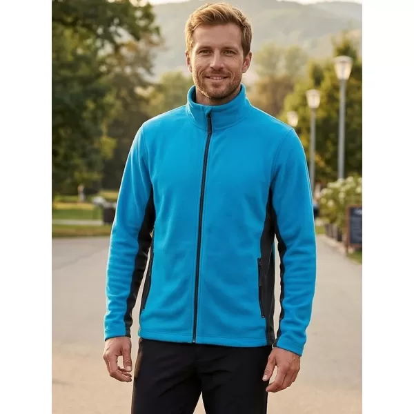  Moški pulover iz flisa ALTISPORT NoPrint NP/ALM725 TURKIZNA 