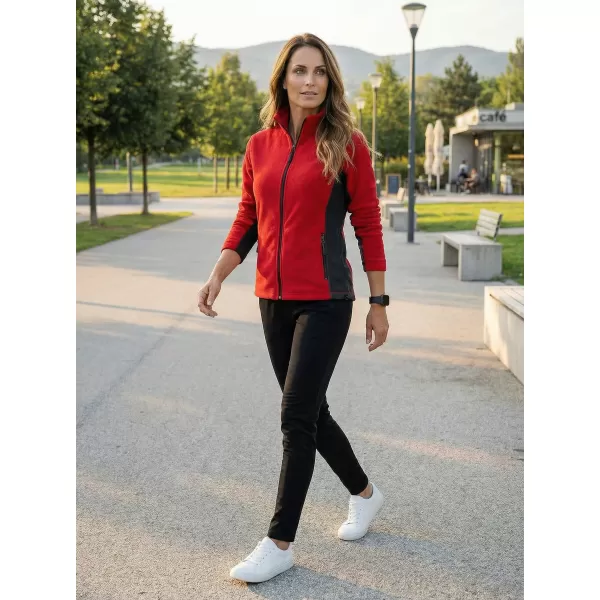  Ženska trenirk flisa ALTISPORT NoPrint NP/ALW825 RDEČA 