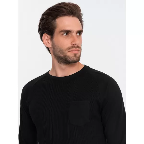  Srajca OMBRE OM-LSCL-0109 ČRN 