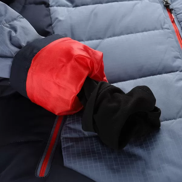  Moška smučarska puhovka ALPINE PRO FERER MJCD697 MODRA 