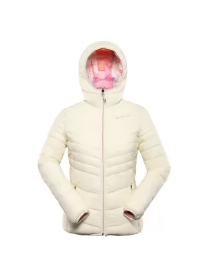 Ženska dvostranska hi-therm jakna ALPINE PRO EROMA LJCD595 KREMNO