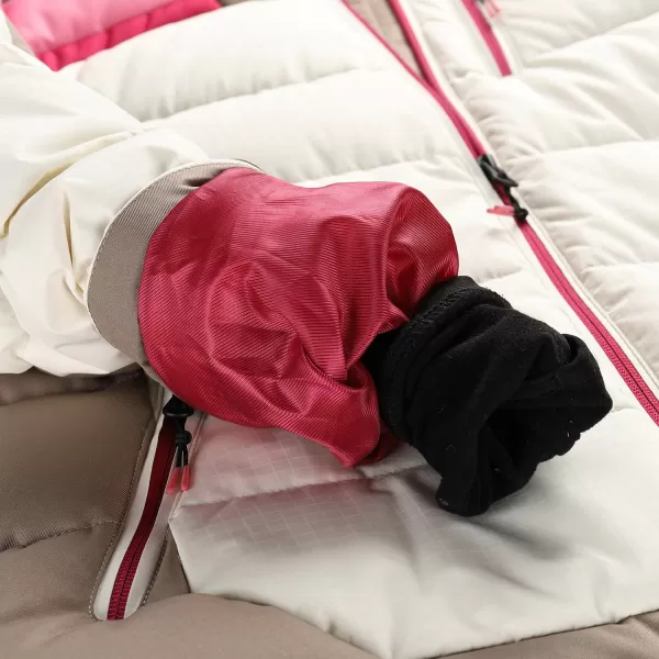  Ženska smučarska puhovka ALPINE PRO FERERA LJCD656 KREMASTO 
