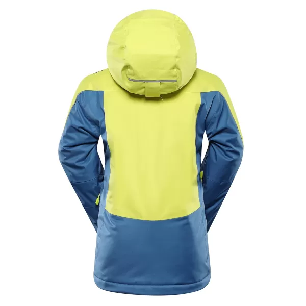  Smučarska jakna ALPINE PRO REAMO KJCB305 SVETLO ZELENA 