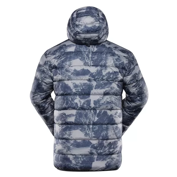  Moška dvostranska jakna Hi-Therm ALPINE PRO EROM MJCD628 MODRI ​​INDIGO 