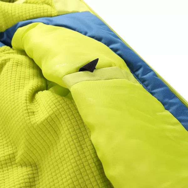  Smučarska jakna ALPINE PRO REAMO KJCB305 SVETLO ZELENA 