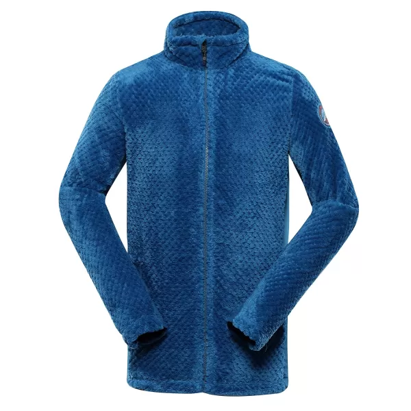  Moški topel pulover ALPINE PRO LOMM MSWD388 MODRI MIKONOS 