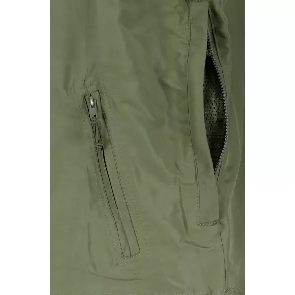  Moška vetrovka čez glavo ALTISPORT BYB/ALM002B3162 OLIVNO 