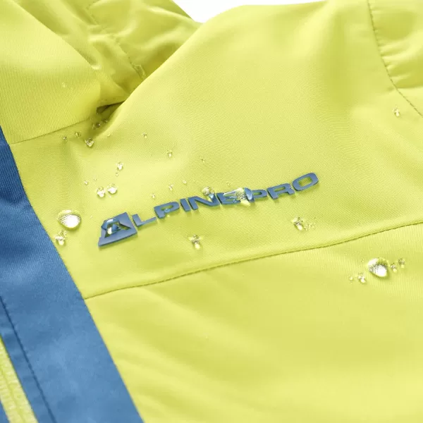  Smučarska jakna ALPINE PRO REAMO KJCB305 SVETLO ZELENA 