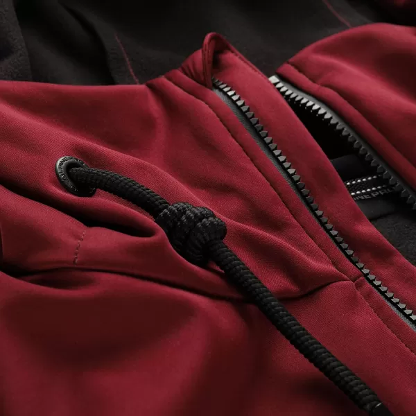  Moška smučarska softshell jakna ALPINE PRO JARG MJCD699 PALISANDER 