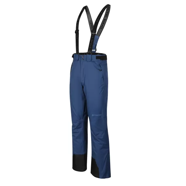 Moške smučarske hlače ALPINE PRO EDES MPAD733 MODRO 