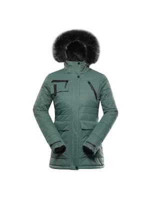 Ženska jakna ALPINE PRO WERDA LJCD644 ZELENO