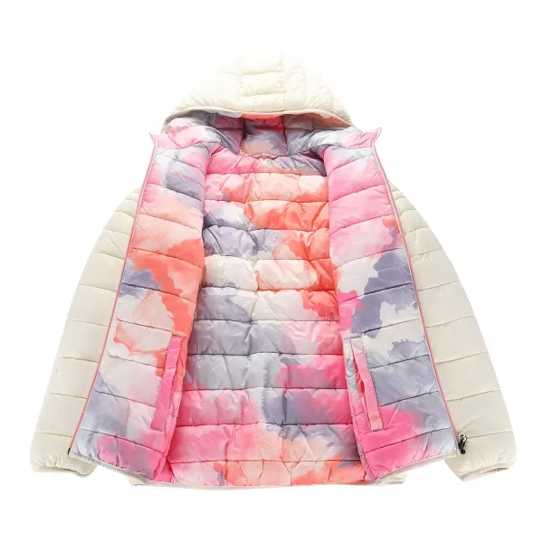  Ženska dvostranska hi-therm jakna ALPINE PRO EROMA LJCD595 KREMNO 