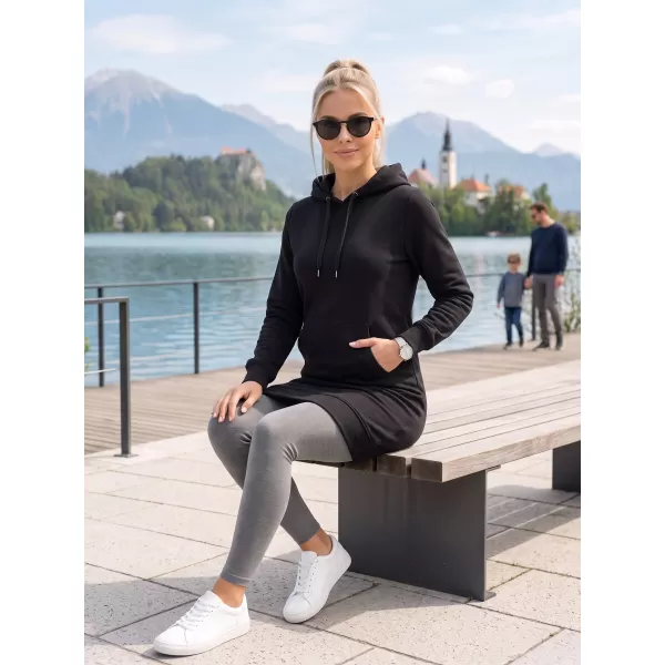  Ženske podolgovate jopica ALTISPORT NoPrint NP/ALW914 ČRN 
