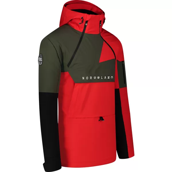  Moška zimska jakna NORDBLANC SNOWPACK NBWJM8124 RDEČA 