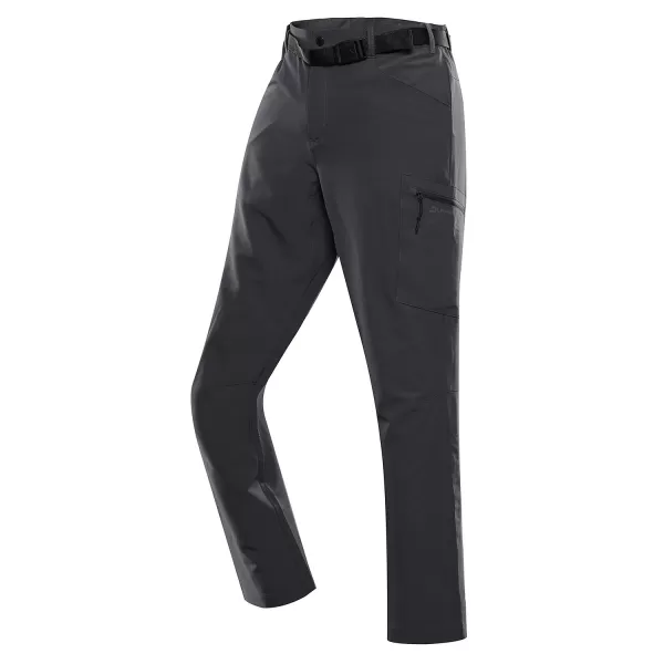  Moške softhell hlače ALPINE PRO CORB MPAD672 TEMNO SIVA 