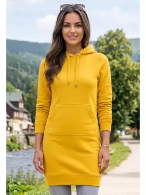 Ženske podolgovate jopica ALTISPORT NoPrint NP/ALW914 JANTAR