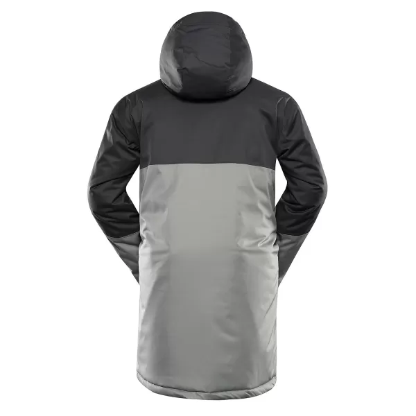  Moška smučarska jakna ALPINE PRO GARG MJCD698 TEMNO SIVA 