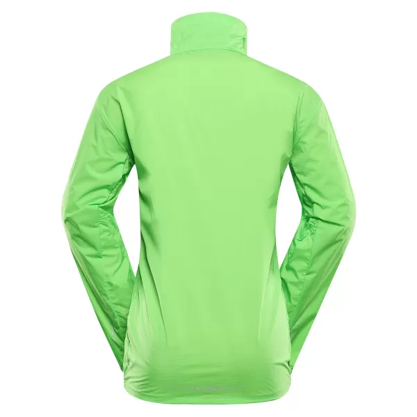 Otroška ultralahka jakna ALPINE PRO SPINO KJCC319 ZELENA 