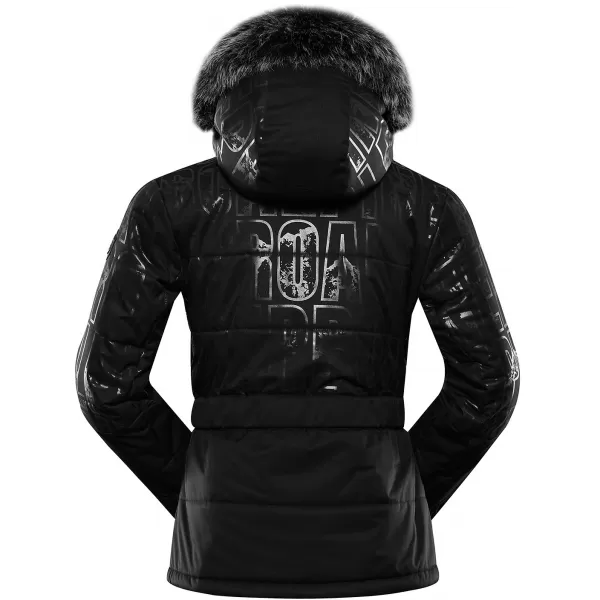  Ženska smučarska jakna ALPINE PRO DAMA LJCD655 ČRN 