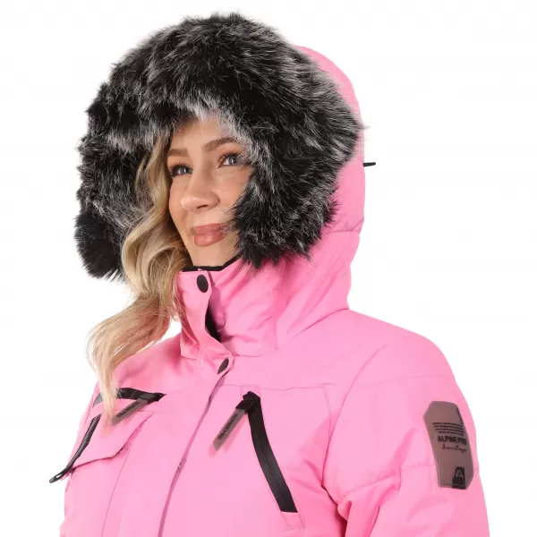  Ženska jakna ALPINE PRO WERDA LJCD644 ROZA 