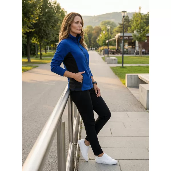  Ženski pulover iz flisa ALTISPORT NoPrint NP/ALW825 KRALJEVSKO MODRA 