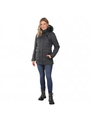 Ženska jakna ALPINE PRO WERDA LJCD644 TEMNO SIVA