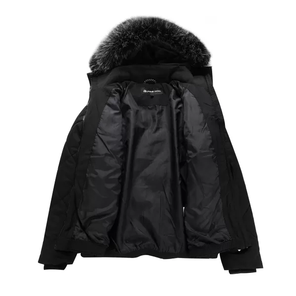  Ženska jakna ALPINE PRO LODERA LJCB593 ČRN 