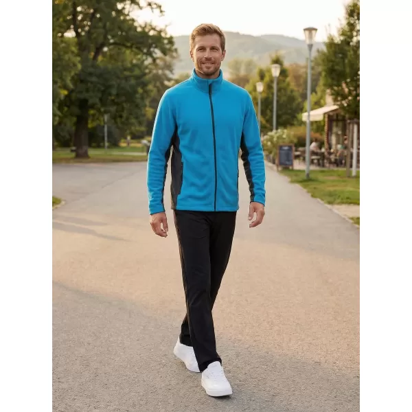  Moški pulover iz flisa ALTISPORT NoPrint NP/ALM725 TURKIZNA 