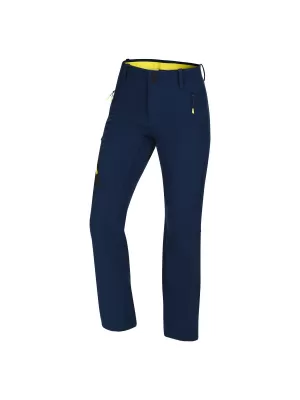 Ženske softhell hlače ALPINE PRO HURFA LPAB661 MODRO