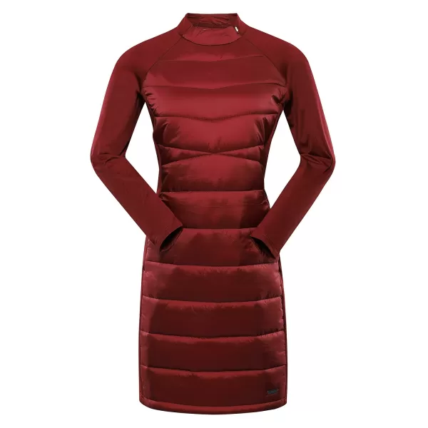  Ženska obleka za hi-therm ALPINE PRO OMERA LSKB459 RDEČA 