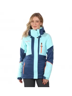 Ženska smučarska jakna ALPINE PRO DEARA LJCD654 MODRO
