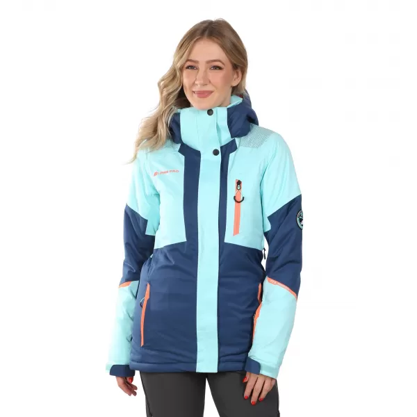  Ženska smučarska jakna ALPINE PRO DEARA LJCD654 MODRO 
