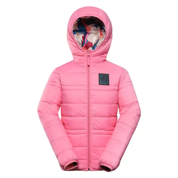  Otroška dvostranska jakna Hi-Therm ALPINE PRO DOUWO KJCD336 ROZA 
