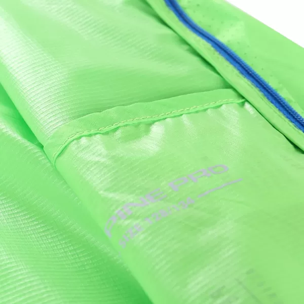  Otroška ultralahka jakna ALPINE PRO SPINO KJCC319 ZELENA 