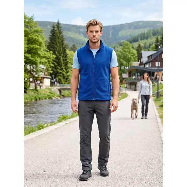  Unisex telovnik iz flisa ALTISPORT NoPrint NP/ALU815 KRALJEVSKO MODRA 