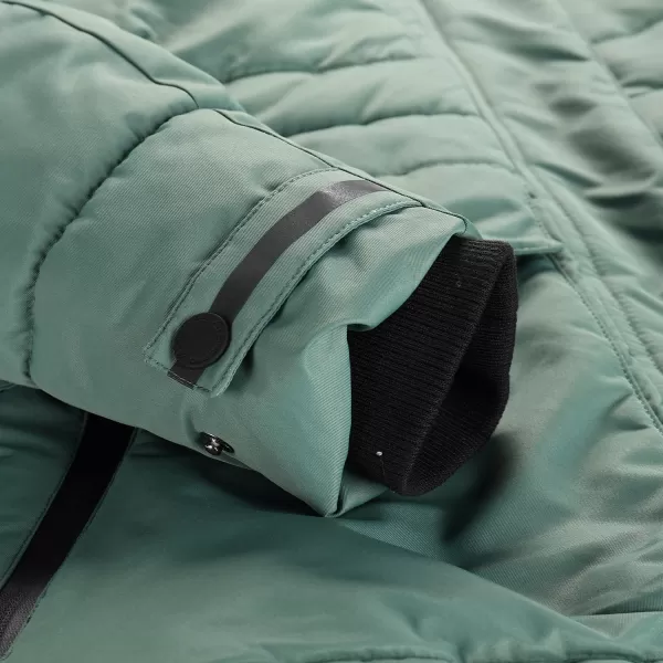  Ženska jakna ALPINE PRO WERDA LJCD644 ZELENO 