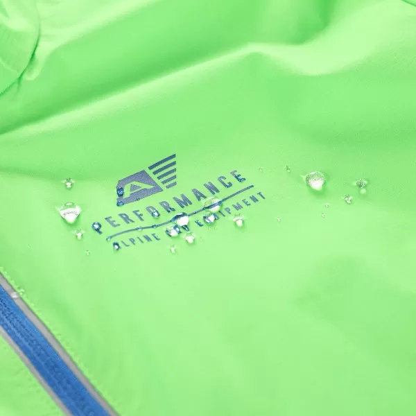  Otroška ultralahka jakna ALPINE PRO SPINO KJCC319 ZELENA 