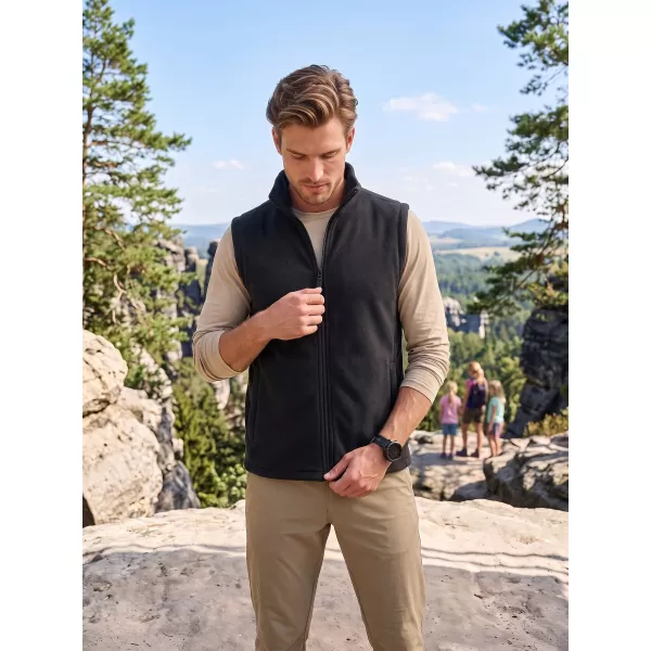  Unisex telovnik flis ALTISPORT NoPrint NP/ALU815 EBONY SIVA 