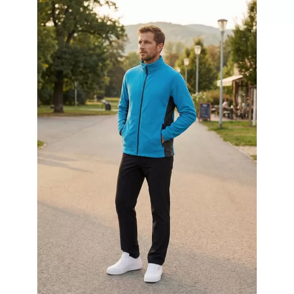  Moški pulover iz flisa ALTISPORT NoPrint NP/ALM725 TURKIZNA 