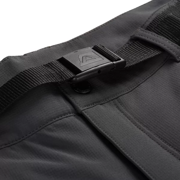  Moške softhell hlače ALPINE PRO CORB MPAD672 TEMNO SIVA 