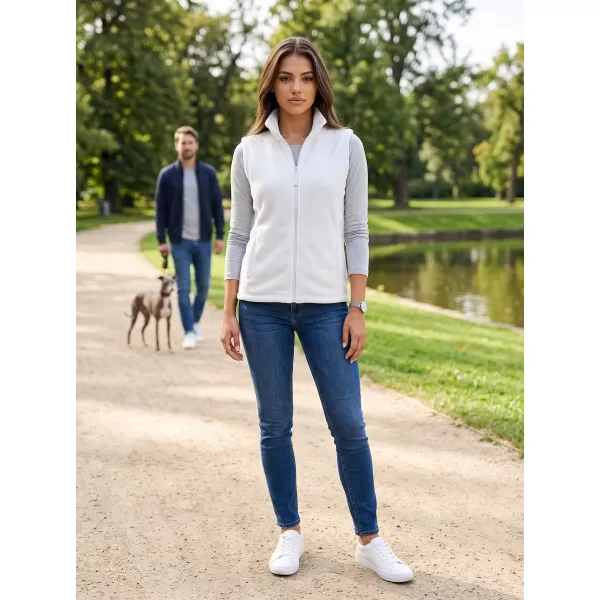  Unisex telovnik iz flisa ALTISPORT NoPrint NP/ALU815 BELA 