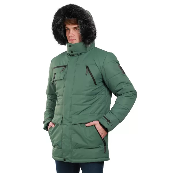  Jakna ALPINE PRO WERD MJCD681 ZELENO 