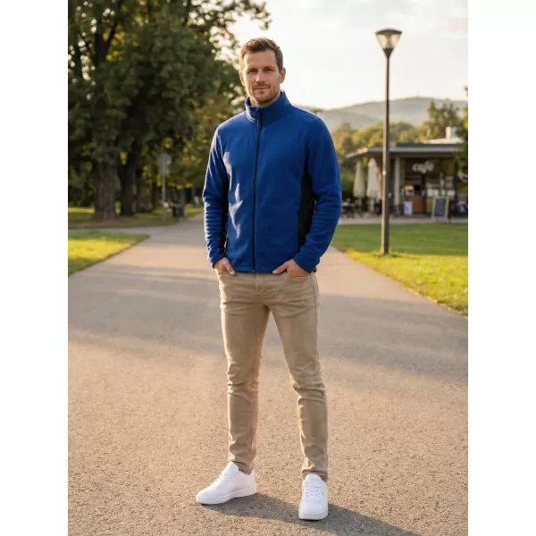  Moški pulover iz flisa ALTISPORT NoPrint NP/ALM725 KRALJEVSKO MODRA 