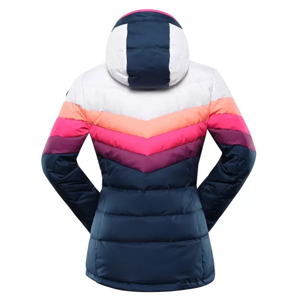  Ženska smučarska jakna ALPINE PRO FEEDRA LJCB604 MODRO 