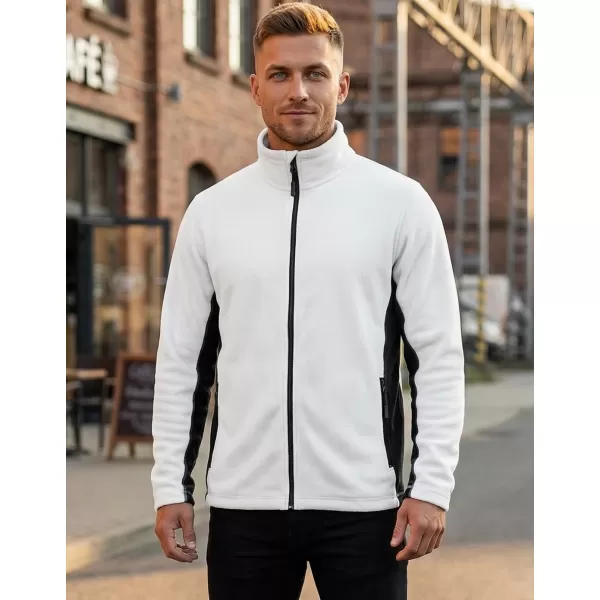 Moški pulover iz flisa ALTISPORT NoPrint NP/ALM725 BELA 