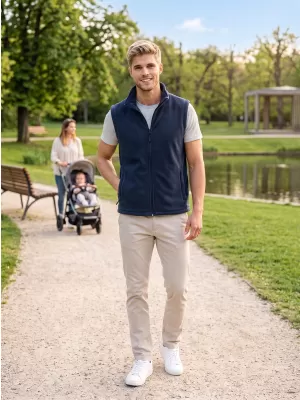 Unisex telovnik flis ALTISPORT NoPrint NP/ALU815 SEA -BLUE